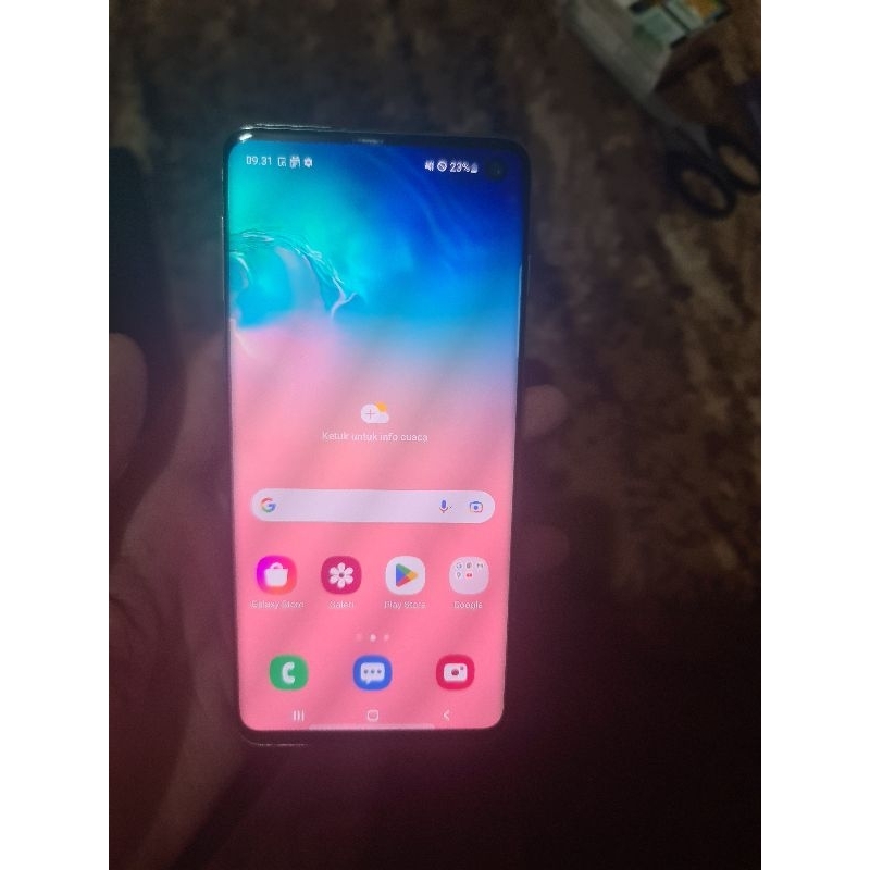 lcd samsung s10 biasa normal