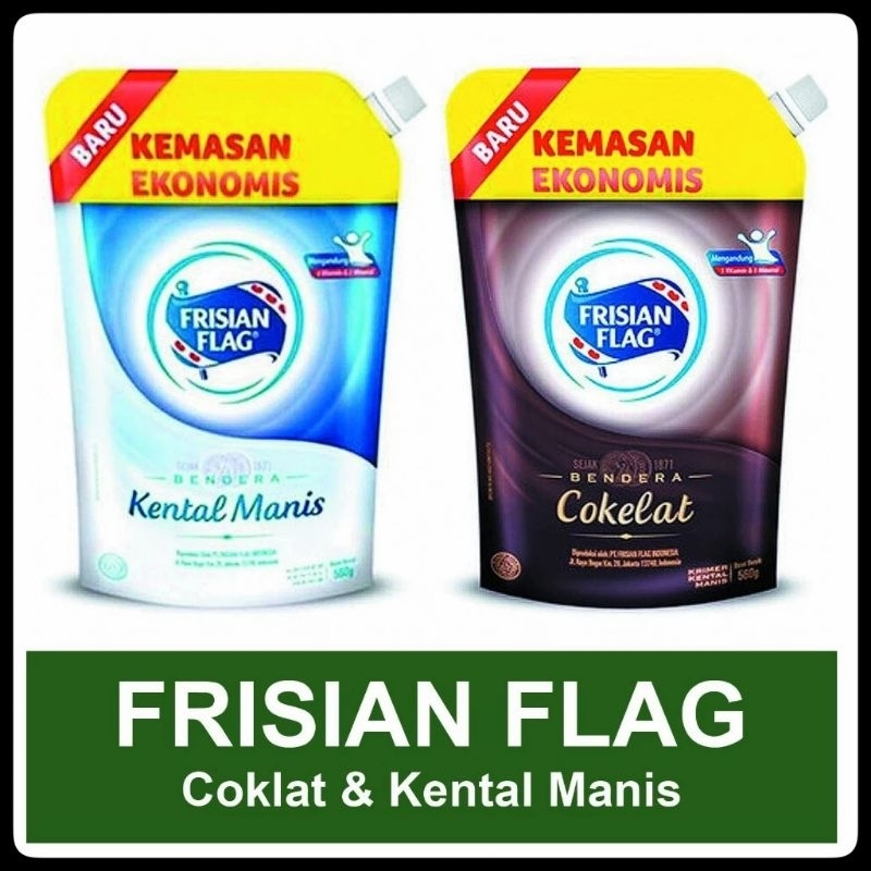 

COD - Frisian Flag Susu Kental Manis Pouch 545gr
