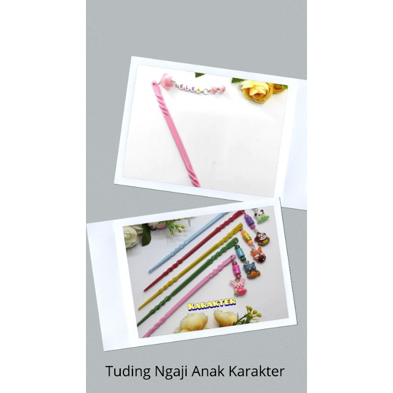 Tuding Ngaji Custom Nama Tuding Ngaji Lucu Tuding Ngaji Imut Kalam Ngaji Karakter Kalam ngaji Murah 