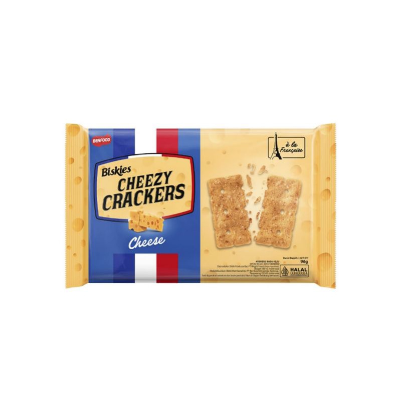 

Biskies Cheezy Crackers 96gr / Cheese / Barbeque