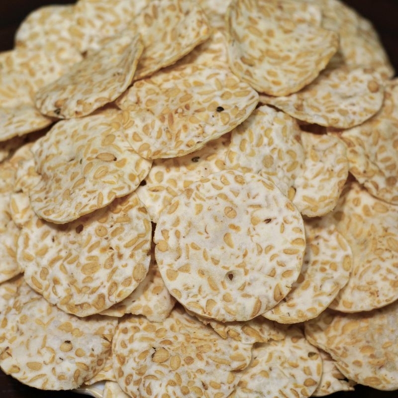 

Keripik Tempe Sagu 500 Gram - Kerupuk Renyah Original
