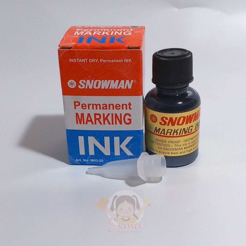 

Tinta Isi Ulang Permanen Snowman
