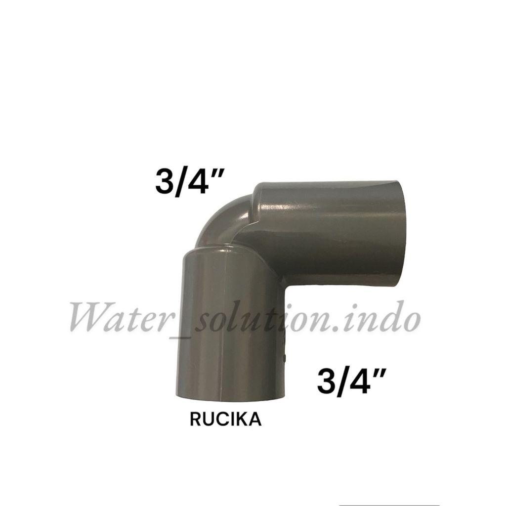 ELBOW / KNEE PIPA PVC 3/4 INCH RUCIKA (AW)-MEDAN
