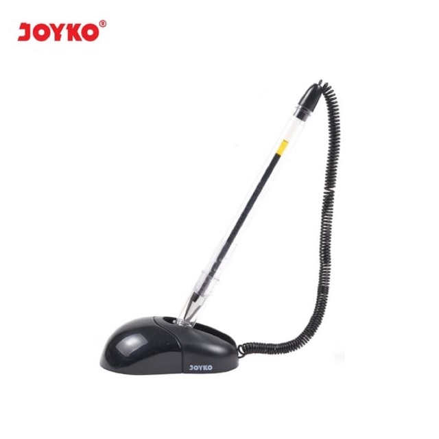 

PULPEN MEJA TEMPEL RESEPSIONIST KANTOR JOYKO BALLPOINT SPIRAL PSGP-147 TINTA HITAM 0.5MM