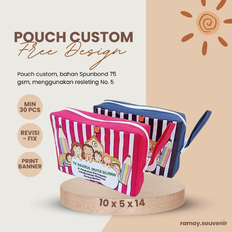 

KOTAK PENSIL CUSTOM/SOUVENIR ANAK CUSTOM/SOUVENIR ULTAH/POUCH CUSTOM/POUCH CUSTOM ANAK MURAH TERLARIS FREE DESIGN