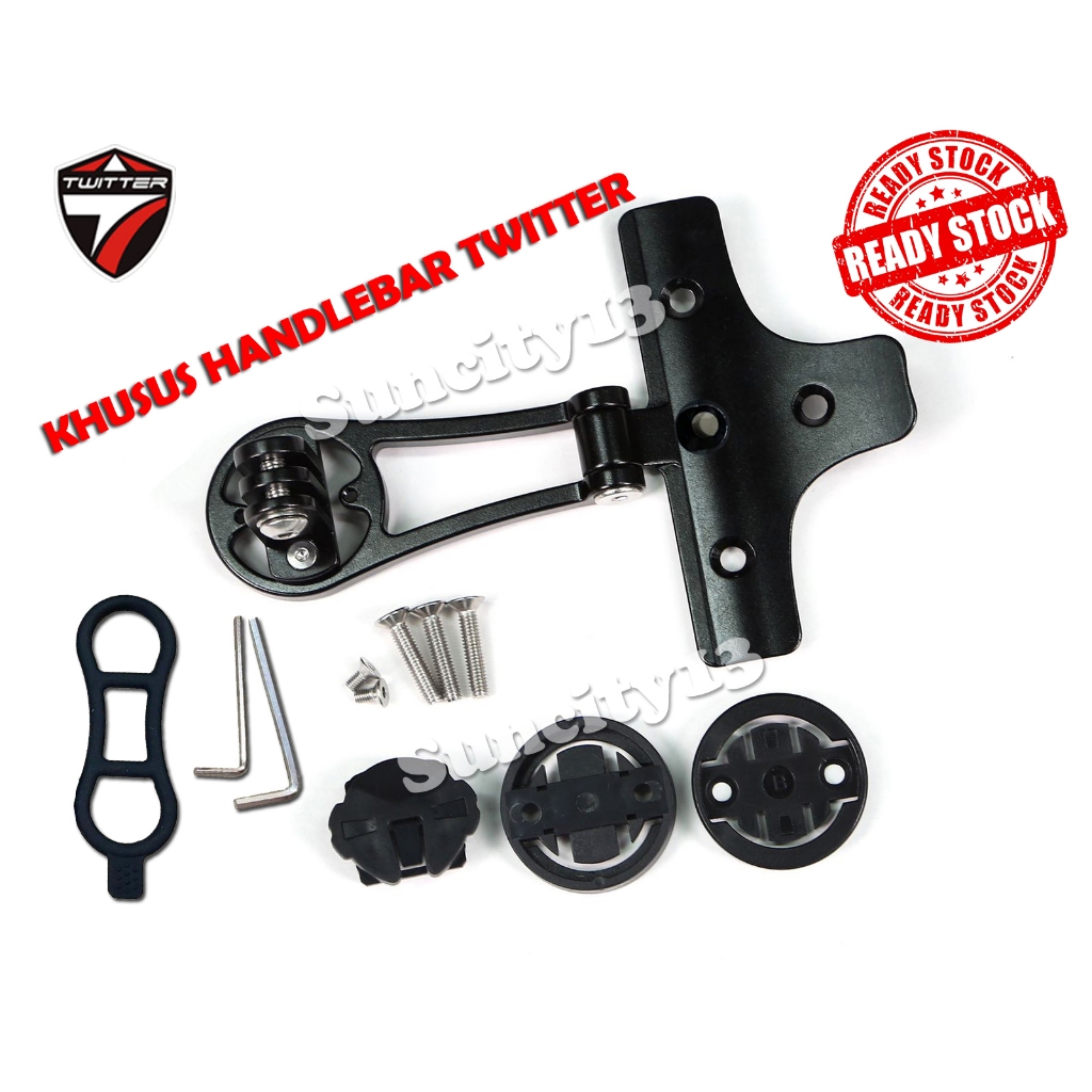 READY STOCK Barfly Holder Sepeda Twitter - Bracket Sepeda Twitter