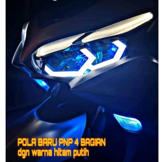 hexaframe new aerox atau hexagon aerox new pnp tinggal lem