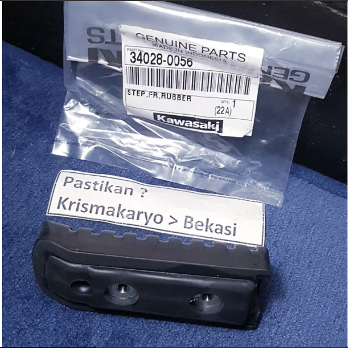 Karet Foot Step Ninja R 150 RR Ori Step Depan Kawasaki