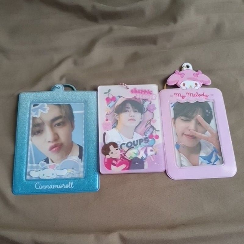 

card holder cahol my melody cinnamoroll sanrio preloved scoups