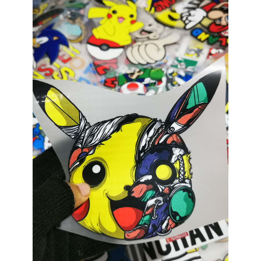 

SABLON DTF SETRIKA UNTUK KAOS TOTEBAG TOPI SERIAL PIKACHU
