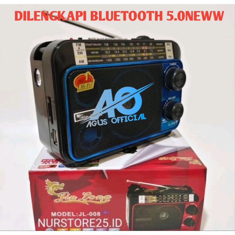 RADIO JL008 Radio Mitsuyama MS-4046 Portable Ac dan Dc - Radio Jadul FM AM SW Mitsuyama MS 4046 - Ra