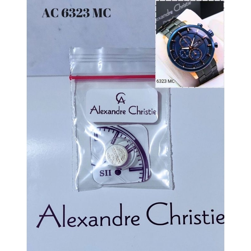 Baterai Alexandre Christie Type AC 6323MC Original