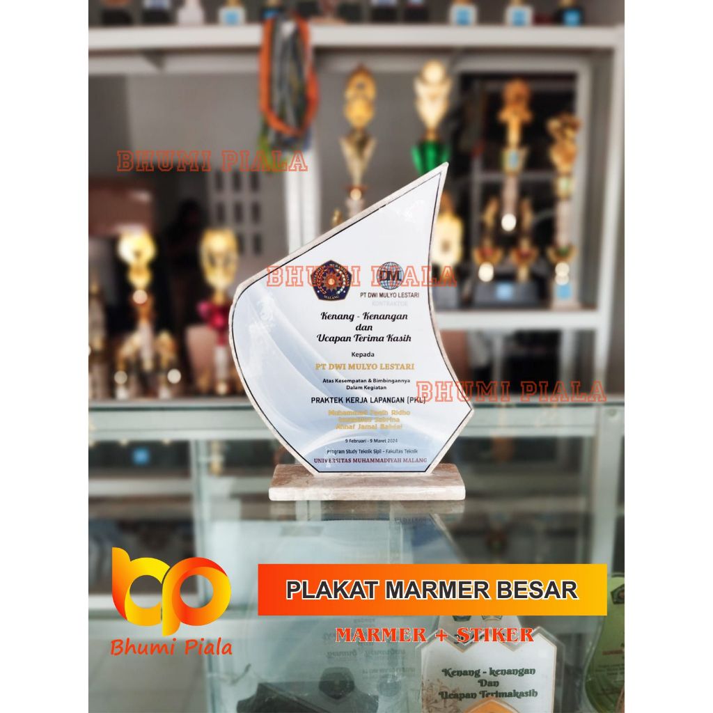 Vandel Marmer Besar / Plakat Marmer Besar