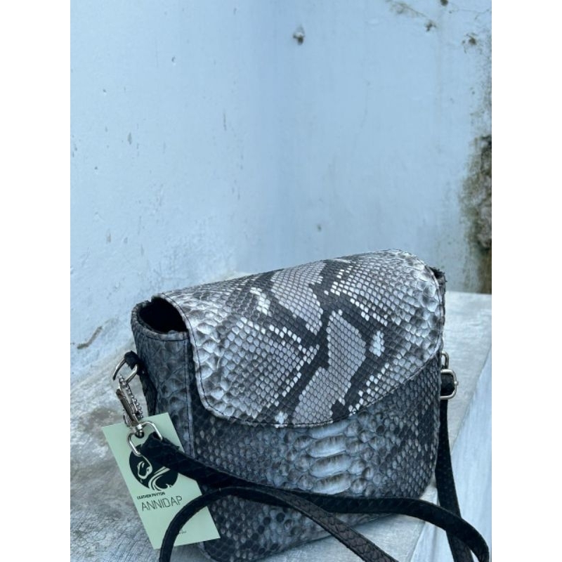 Tas Kulit Ular model selempang Hp