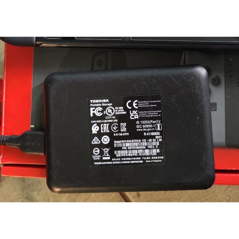 hdd thosiba 1tb isi game Nintendo switch