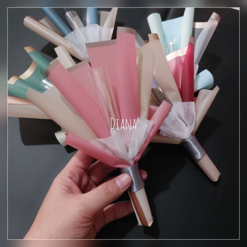 

isi 5pcs buket angpau amplop lebaran bentuk buket mini cek deskripsi
