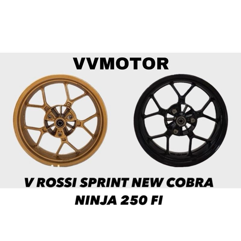 VELG RACING BELAKANG NINJA 250 FI UK 550 RING 17 SPRINT NEW COBRA PNP