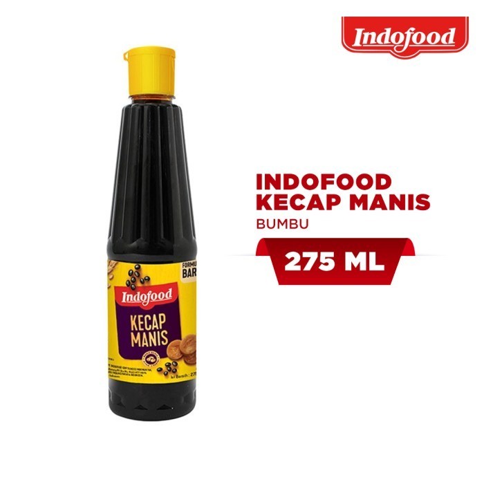 

Kecap Indofood Manis BOTOL 275 Ml