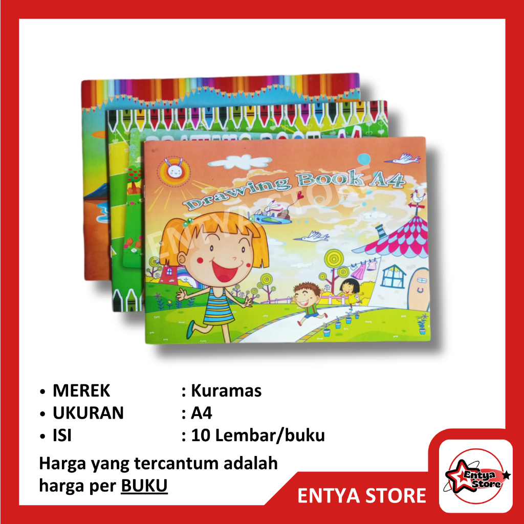 

Buku Gambar A4 KURAMAS (1 BUKU)