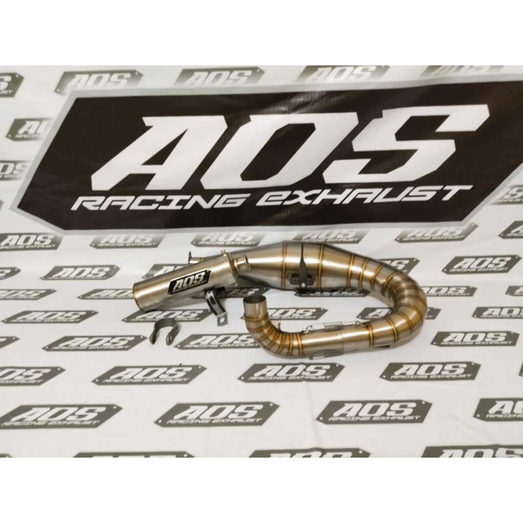 knalpot vespa racing kiri buang kanan stenlis