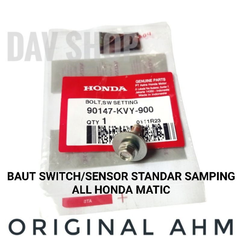 BAUT SENSOR/SWITCH STANDAR SAMPING BEAT PCX VARIO SCOOPY GENIO SPACY STYLO AHM 90147KVY900