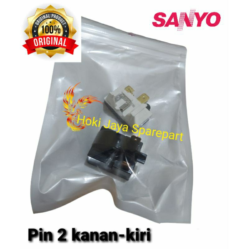 Relay Ptc Overload Original Kulkas Sanyo 2 pintu / rilay kulkas Sanyo 2 pintu