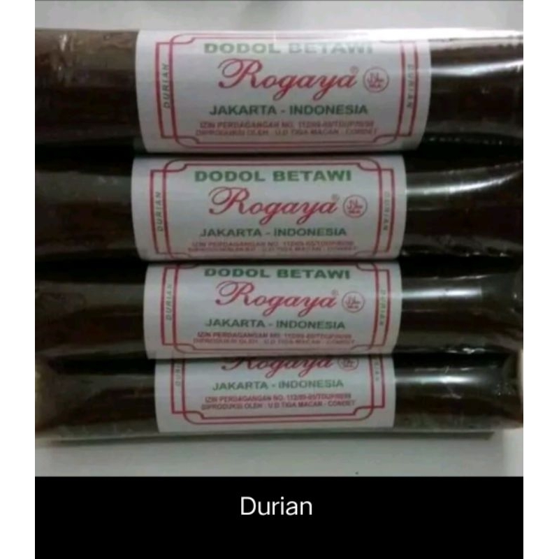

DODOL KETAN BETAWI ASLI DURIAN (200gr)