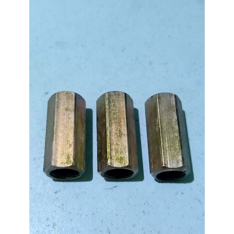 nepel sambungan pipa rem kunci 10 mm (3/16) dan 14 mm (1/4) - sambungan nepel rem