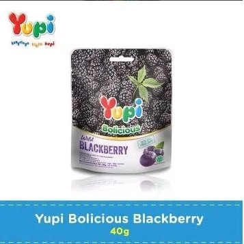 

Yupi Gummy Candy Bolicious Blackberry 40 gr | Permen Anak-anak