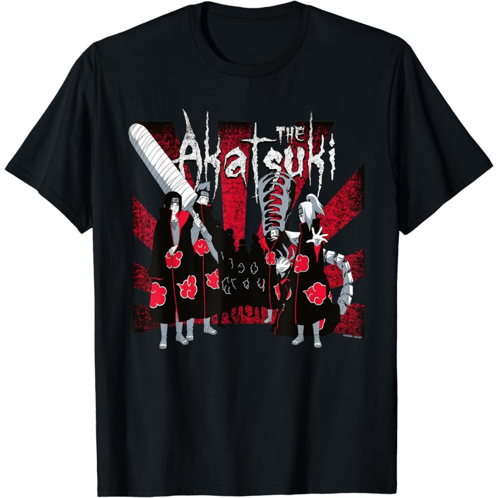 Baju Kaos Anak Distro Premium Naruto Shippuden The Akatsuki T-Shirt
