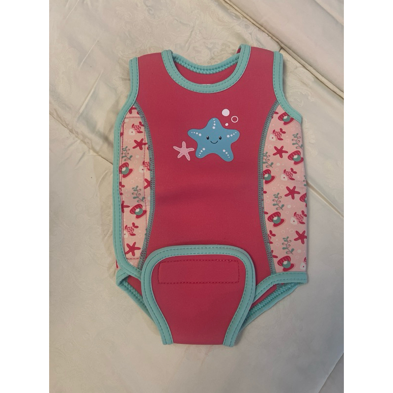 preloved baby wetsuit mothercare | baju renang bayi perempuan 3-6 bulan