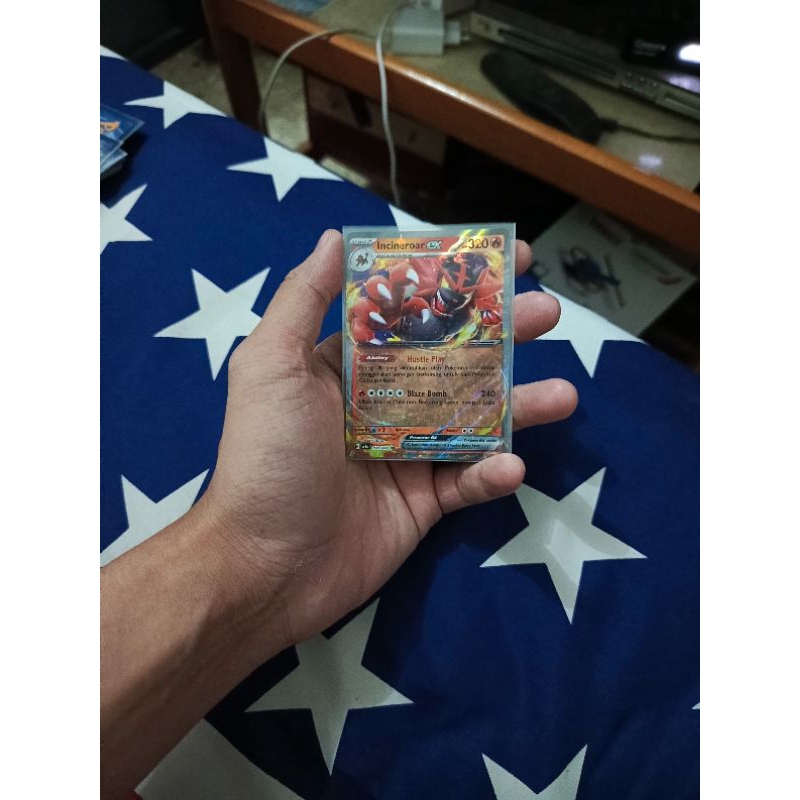 kartu pokemon bahasa Indonesia incineroar ex rr