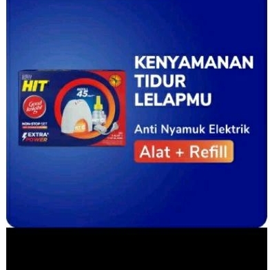 Hit Good Knight Non Stop Set - Obat Nyamuk Electric - Bunuh Nyamuk Demam Berdarah