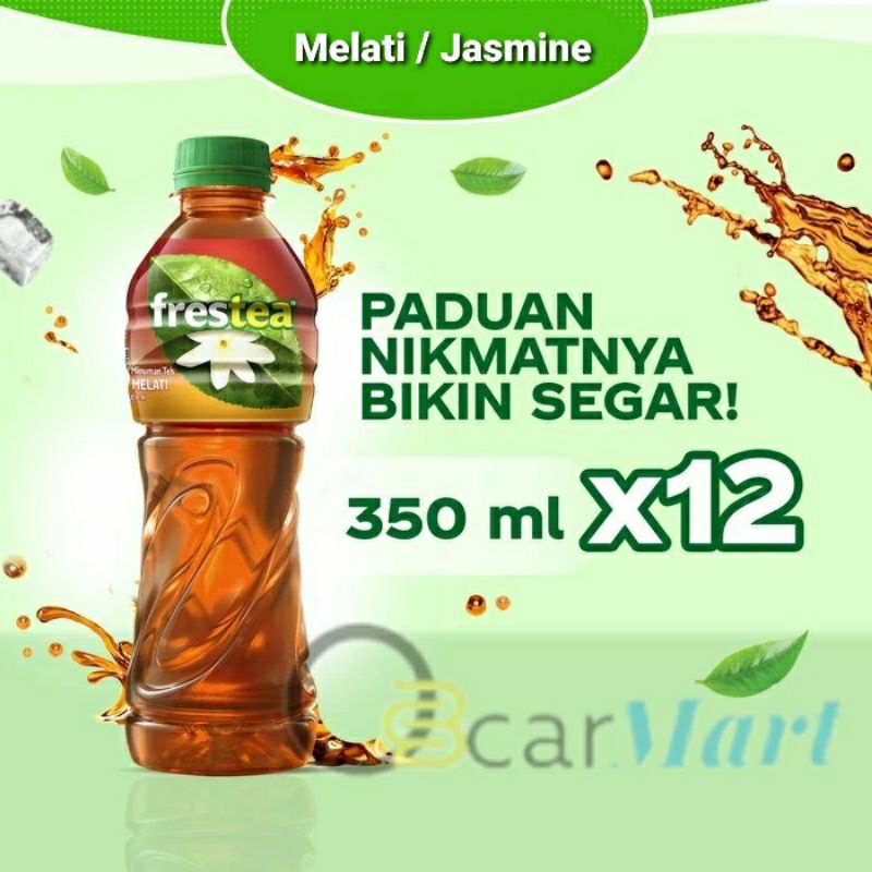 

FRESTEA MELATI 350 mL 1 Dus isi 12 Botol Teh Rasa Jasmine Melati