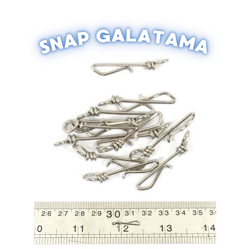Snap Galatama Rangkaian Pancing Isi 12 Pcs Kekuatan 20 Kg