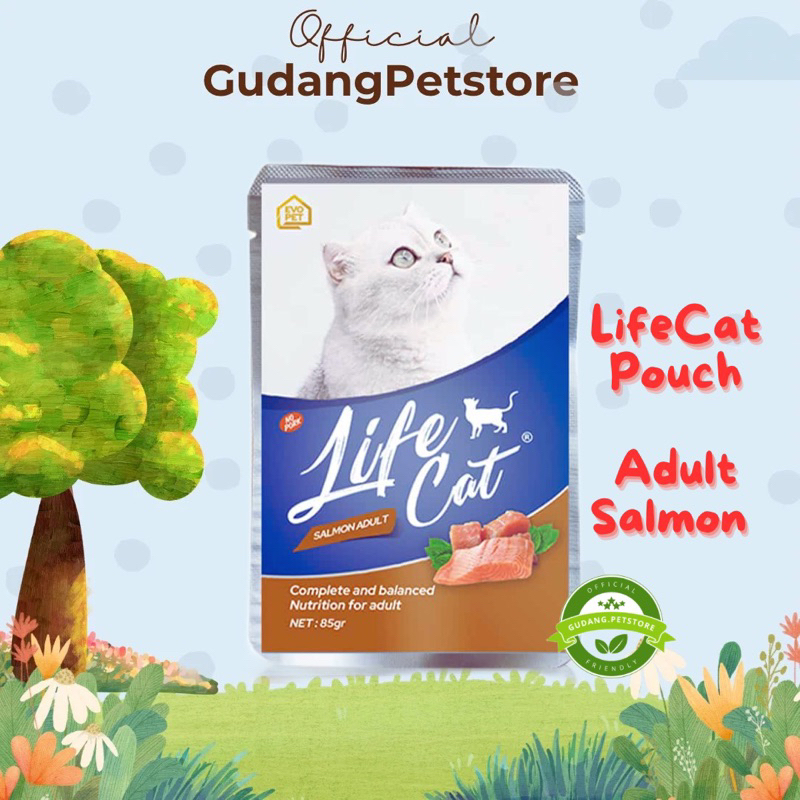 LIFE CAT POUCH 85gr Wet Food makanan kucing Image 3