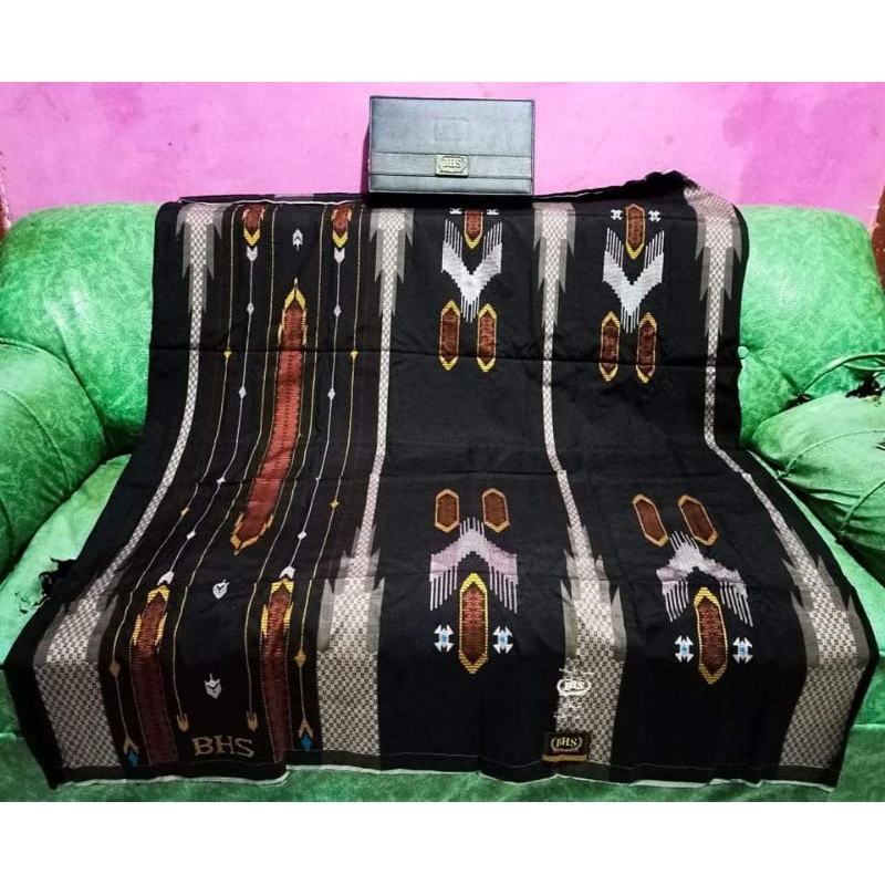 Sarung BHS SGF Full Sutera Spunsilk 210 Hitam Limited (Second)