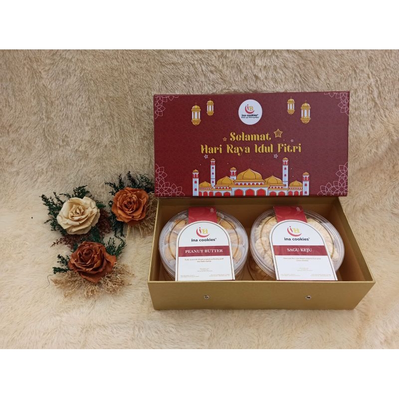 

Hampers Ina cookies 2 Reguler hardcase Bingkisan Lebaran