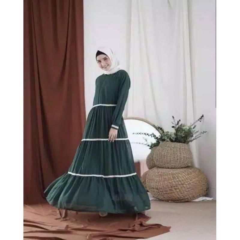 Deisa-gamis hifza dress L navy