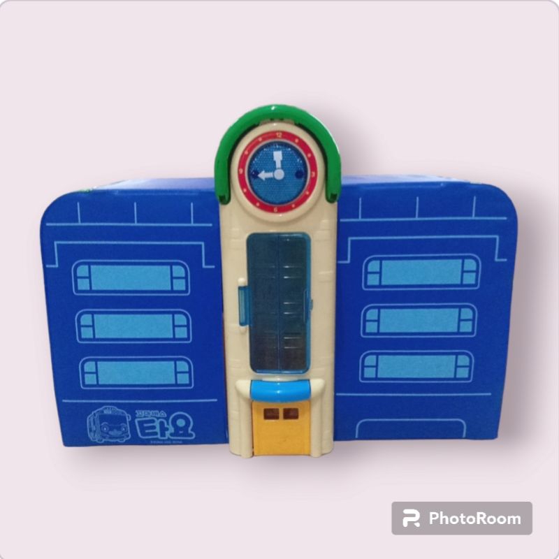 (Super Preloved) Original Iconix Tayo The Little Bus School Playset/ Mainan Set Sekolah Tayo The Lit