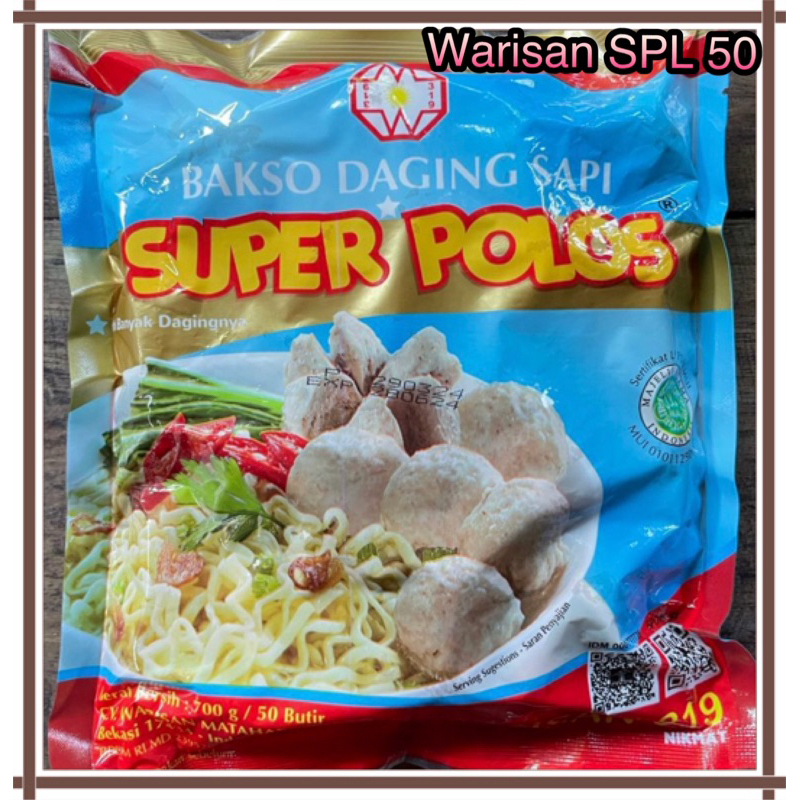 

Bakso Warisan Super Polos isi 50 - SPL 50