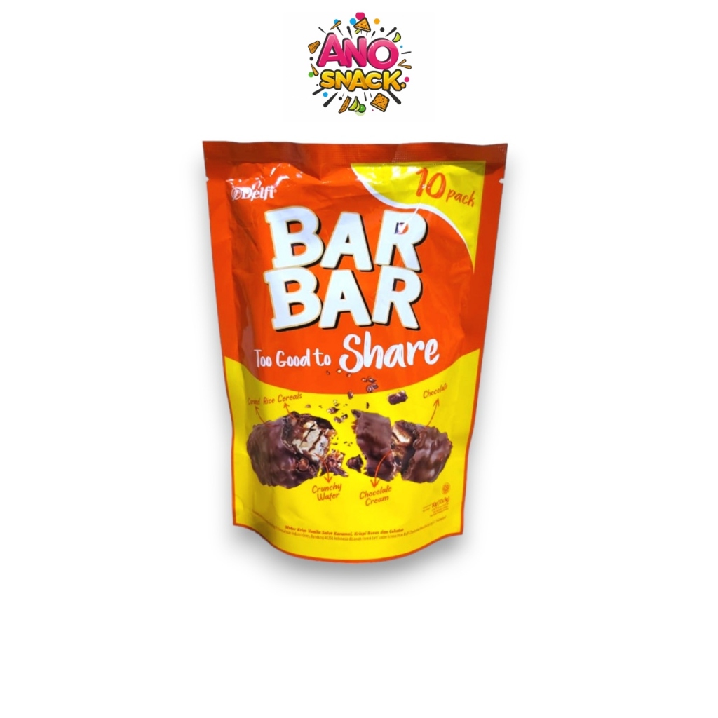 

COKLAT BAR BAR DELFI SHARE IT 10 PCS (8 GR)