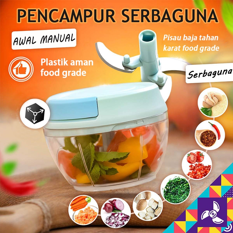SERBAGUNA BLENDER MINI Chopper manual / blender manual/pengaduk elektrik/masher