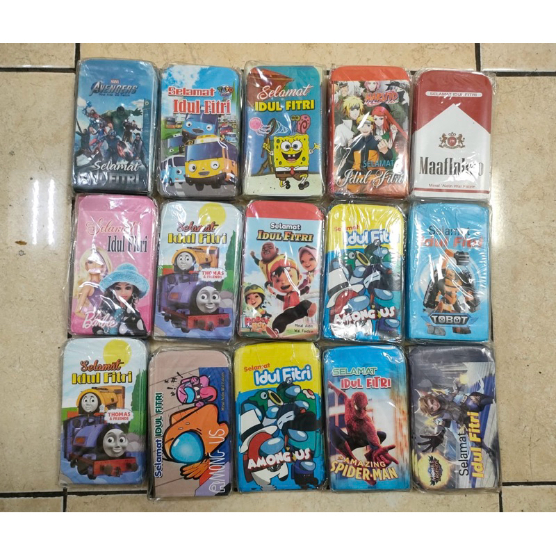 

Amplop Lebaran Beragam Motif