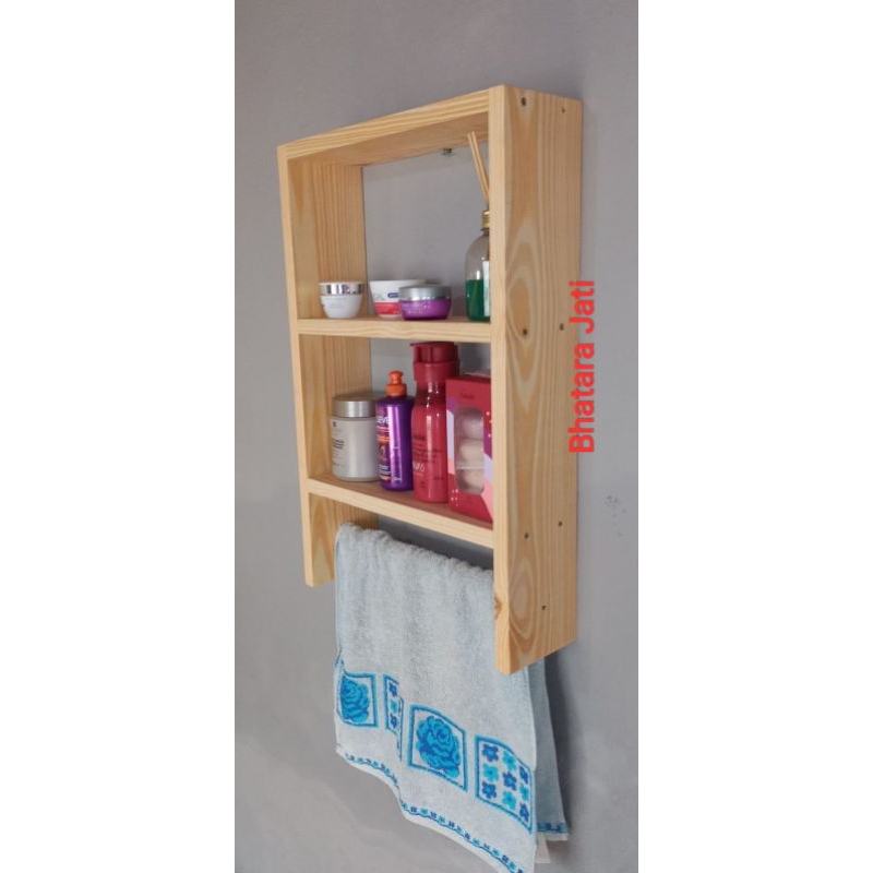 RAK DINDING DAPUR KAYU JATI BELANDA