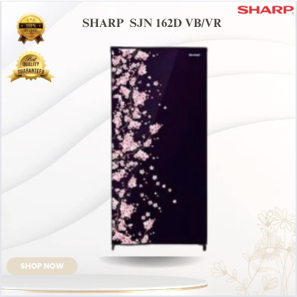 SHARP KULKAS 1 PINTU SJN 162D VB/VR 133Liter/SJN-162-D VB/VR/SJN162D VB/VR/SJN 162D VB/VR TERMURAH