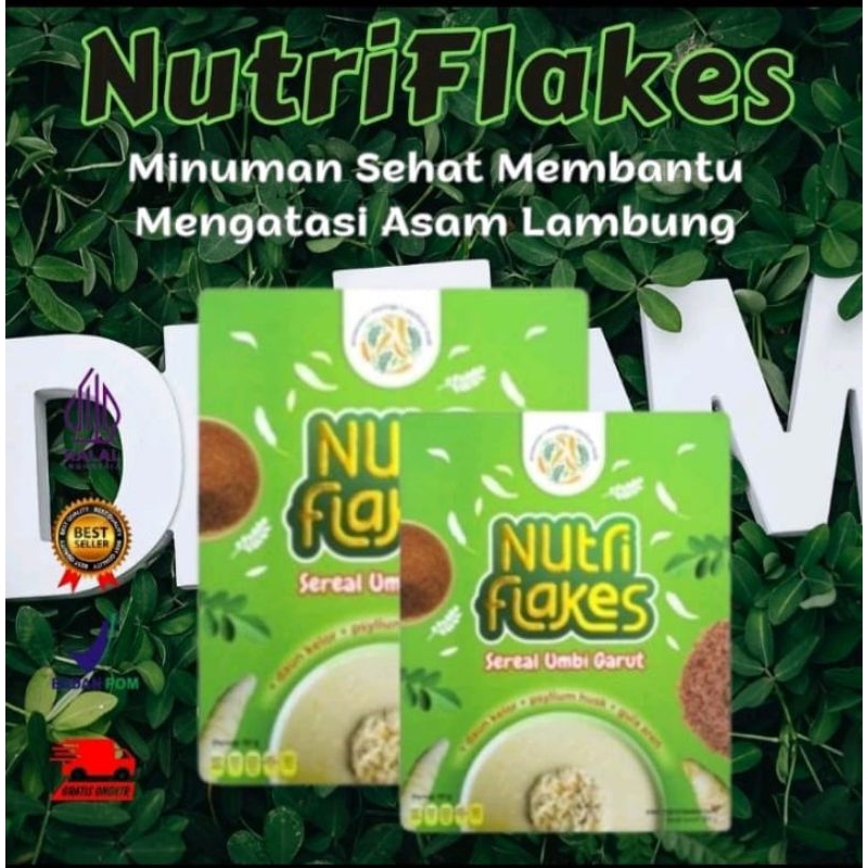 

nutriflakes umbi garut asam lambung original
