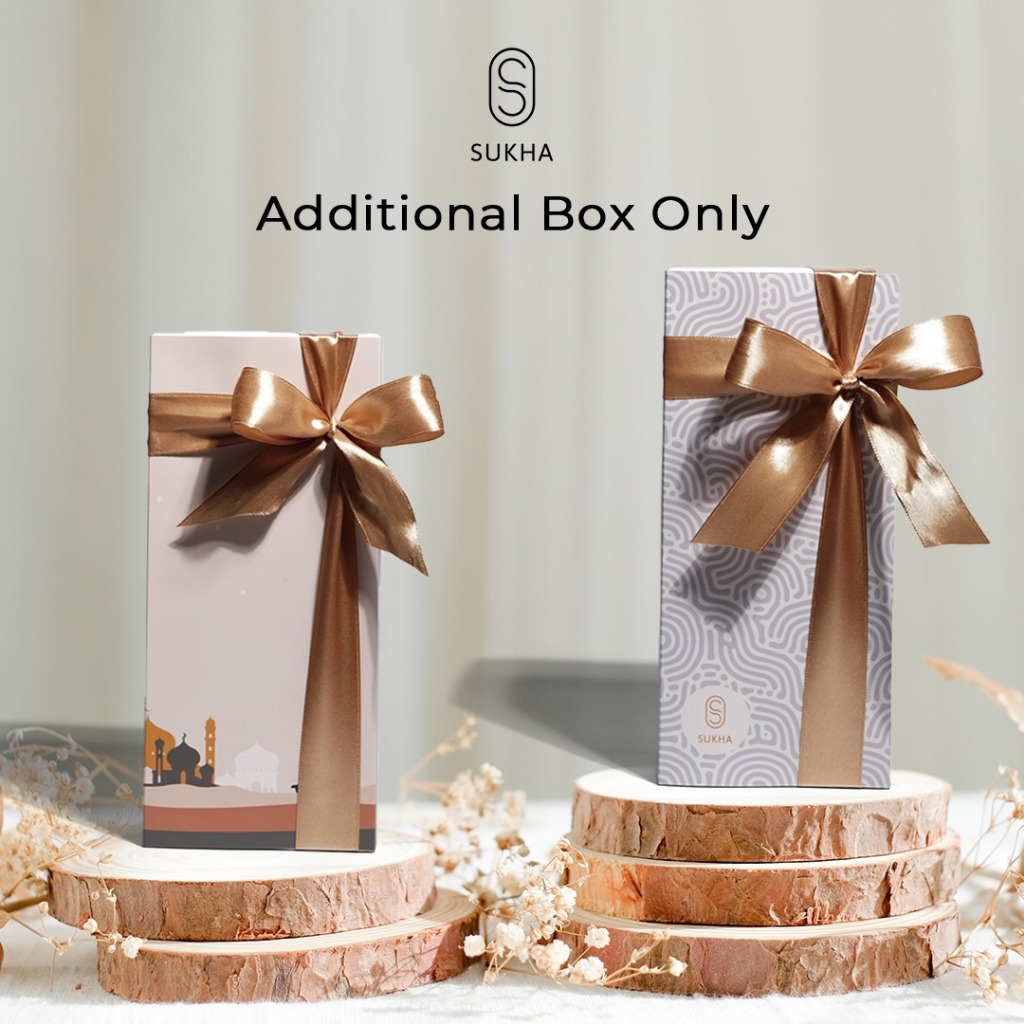 

Gift Box Tambahan / Paket Hadiah Sukha - Sliding Box with Ribbon