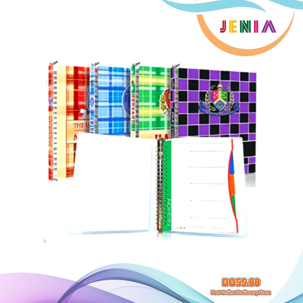 

BINDER MAP / BUKU BINDER B5 JENIA CAMPUS (1 PCS)