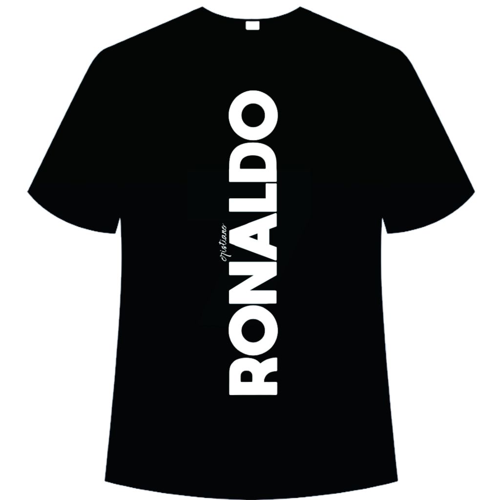 Tshirt Baju Kaos Distro / Kaos Distro Pria Wanita - RONALDO